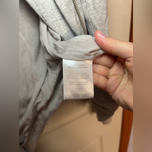 Helmut Lang Grey Fleece Asymmetric Jacket - Picture 10 of 12